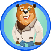 Talking Sexy bear jungle icon