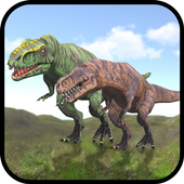 Wild Dinosaur Family Survival Simulator icon