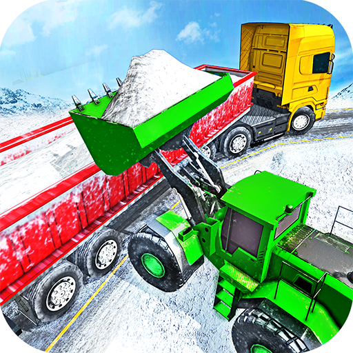 Offroad Snow Trailer Truck Driving Game 2020 icon