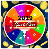 Spin and Earn. Scratch and Earn icon