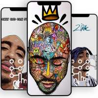 Tupac Pattern Lock Screen - NEW