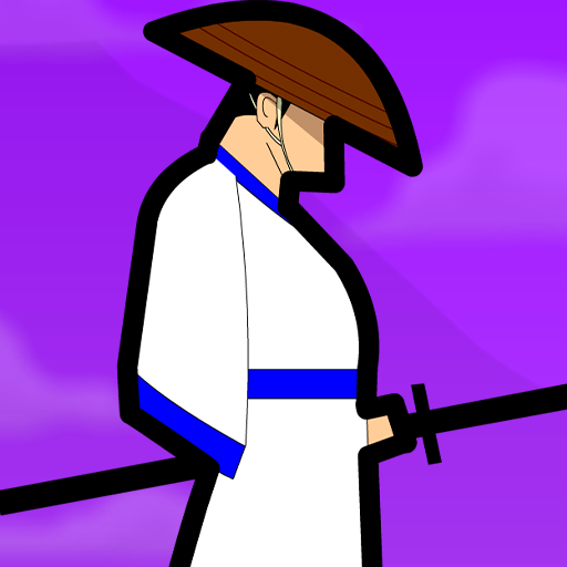 Straw Hat Samurai: Free Slasher Game icon