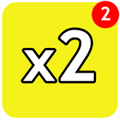 Two Accounts for SnapChat icon