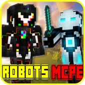 Robots Mods For MCPE: Mech and Jetpack Mod &amp; Skins icon