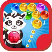 Raccoon Rescue Bubble Shooter
