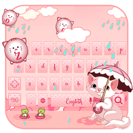 Rosa Kitty Keyboard Theme icon