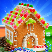 Gingerbread House Cake Maker! DIY Cooking Game icon