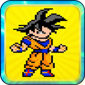 Super goku Saiyan ball icon