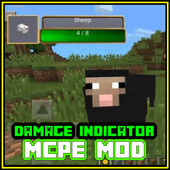 Damage Indicator Mod MCPE icon