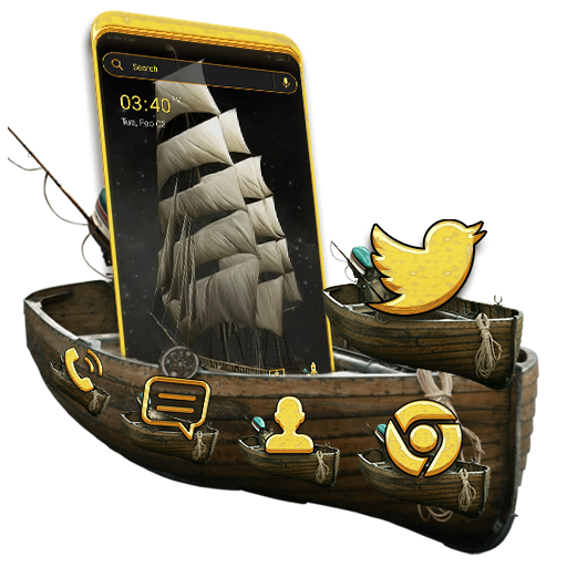 Sand Ship Launcher Theme icon
