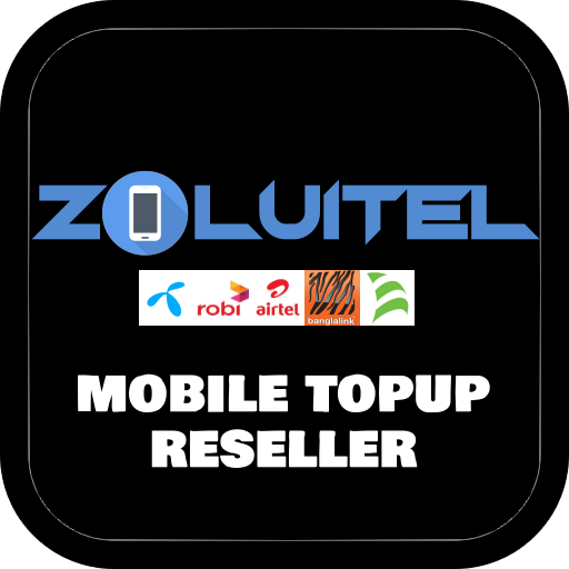 ZoluiTel Mobile Topup Recharge Reseller Bangladesh आइकन