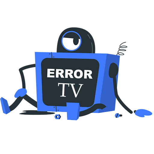 Error TV icon