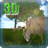 3D Live Wallpaper Cute sheeps icon