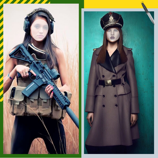 Women Officer Photo Suit icon