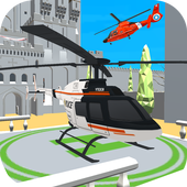 Police Helicopter Rescue icon