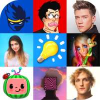 Principais canais do YouTubers nos EUA Logo Quiz on 9Apps