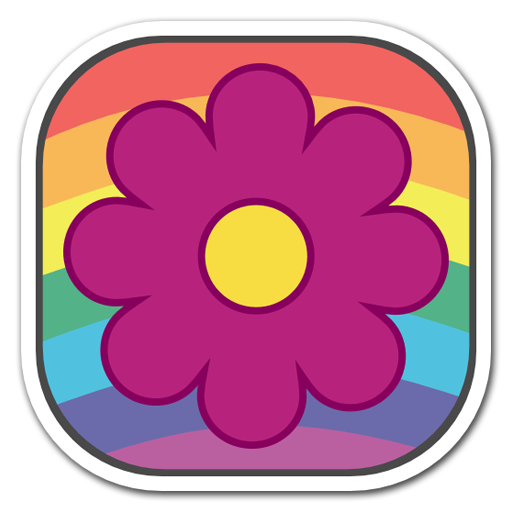 Twisted Flowers Live Wallpaper icon
