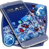 Red Marble Balls Launcher icon