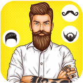 beard photo editor icon