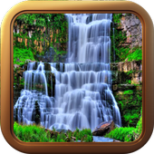 Tema Air Terjun Bergerak icon