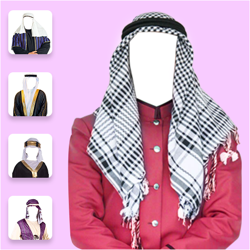 Arab Man Dress Photo Studio icon