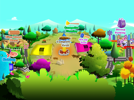 Emma Summer Camp Vacation Game For Kids screenshot 4