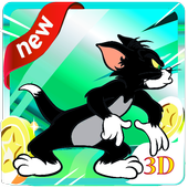 Subway Tom Running Clash Black icon