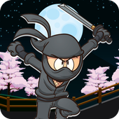 ninja war: ninja runner 2 icon