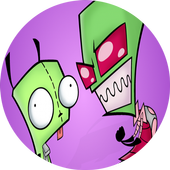 Game invader zim run jump adventure icon