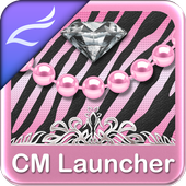 Luxury Pink CM Launcher icon