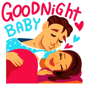 Good Morning &amp; Good Night Stickers "For WhatsApp" icon