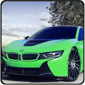 BMW i8 Car Driving simulator icon