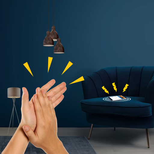 Find my phone by clap, whistle icon