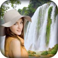 Waterfall Photo Frame on 9Apps