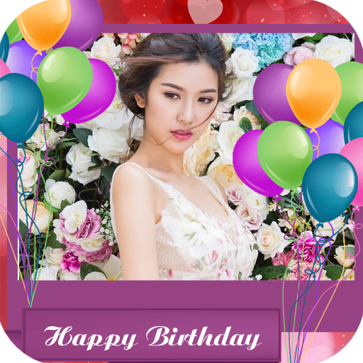 Happy Birthday Photo Frames Editor icon