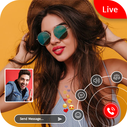 Random Live Video Chat with Girls أيقونة