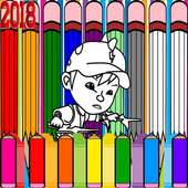 Coloring Boboiboy on 9Apps