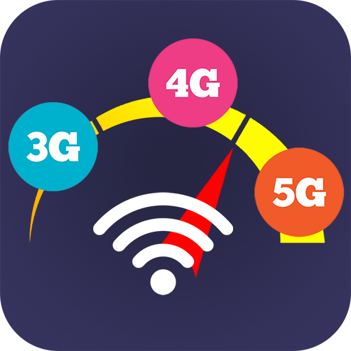 WiFi Speed Test Meter - 5G, 4G LTE, 3G Speed Check icon