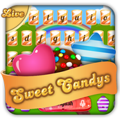 3D Sweet Candy Live Blast Keyboard Theme icon