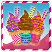 CupCake Yum! Ice Cream Cone machine icon