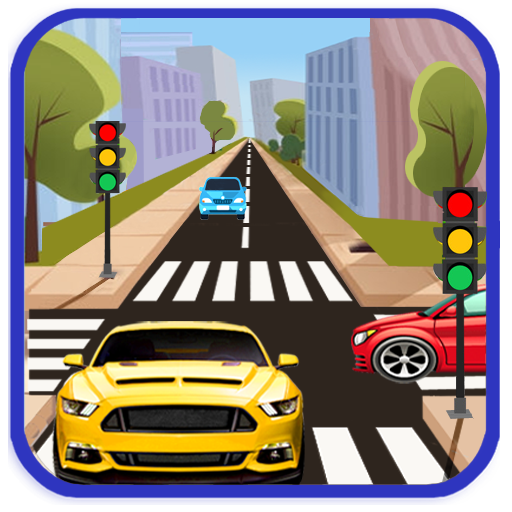 Creative driving : Traffic control icon