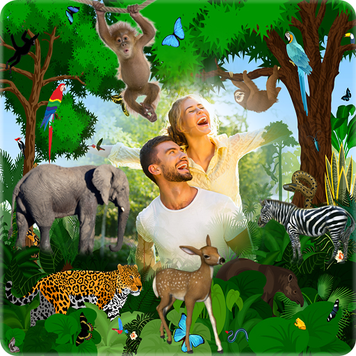 Jungle Photo Frames - nature wild animal hd effect icon