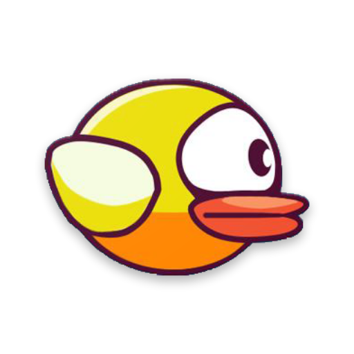 Retro Bird - 8 bit style game icon