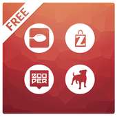 White Icon Pack - Apex/Nova/Go on 9Apps