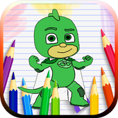 The Hero Masks PJ Coloring Book icon