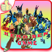 Hero Ben and 10 AlienForce Games Free icon