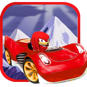 Knuckles red sonic racing game icon