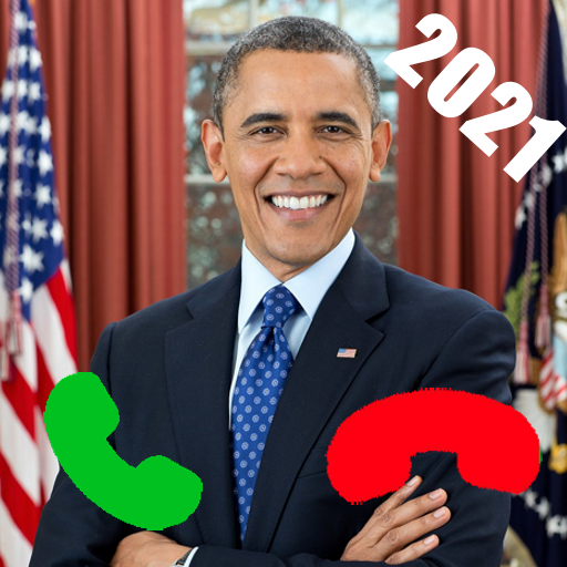 Barack Obama Fake Call icon