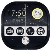 Star Night Go Locker Theme icon