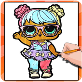 How To Draw LOL Doll Surprise (LOL Suprise Doll ) icon